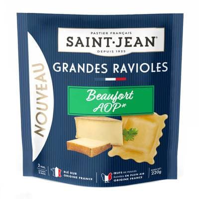 Saint Jean Grandes Ravioles Beaufort AOP, 220g