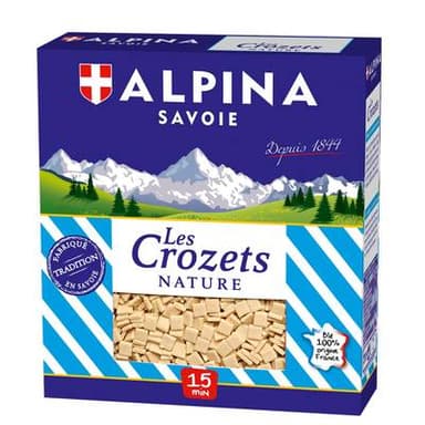 Alpina Savoie Pâtes les Crozets Nature, 400g