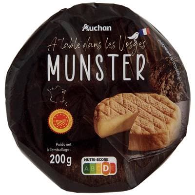 Auchan Terroir Munster AOP, 200g