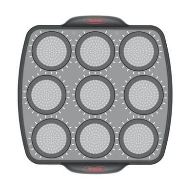 3168430286658 - Tefal - Moule 9 muffins silicone rétractable CRISPYBAKE