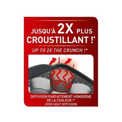 3168430286658 - Tefal - Moule 9 muffins silicone rétractable CRISPYBAKE