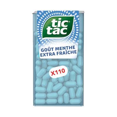 Tic Tac Menthe extra fraîche, 54g