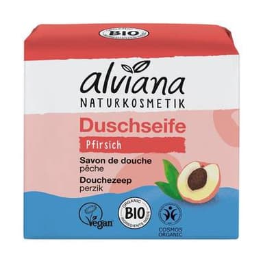 Alviana Savon de douche pêche, 100g