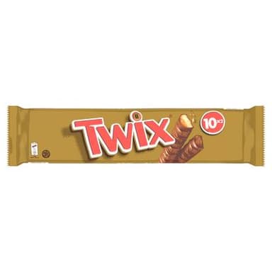 Twix Barre choclolat et caramel x10, 500g