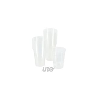 Homea Gobelets en PP  Transparents reutilisables 50cl, 25 pièces