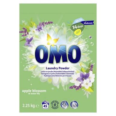 Omo Lessive en poudre Apple Blossom, 2,25kg