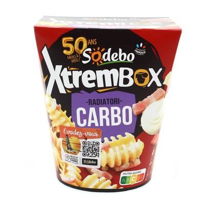 Sodebo - Xtrem Box Radiatori Carbonara