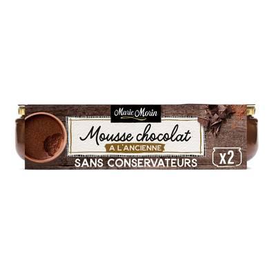 Marie Morin - Mousse au chocolat à l'ancienne