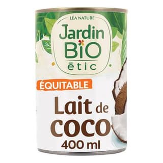 Jardin Bio Etic Lait de coco bio, 40cl