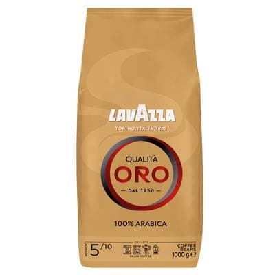 Lavazza Café en grains Qualita Oro 100% arabica, 1Kg