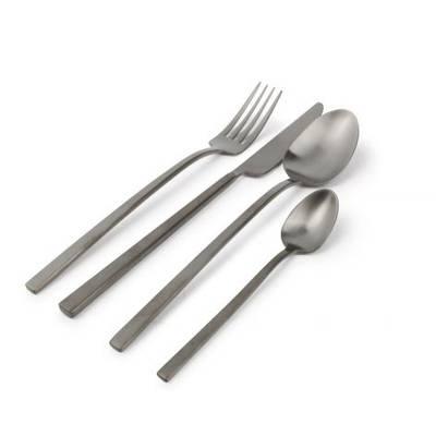 5410595721559 - SP Collection - Set de couverts 16 pièces mat noir Terno