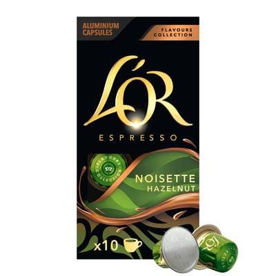 L'or Espresso Nespresso Saveur Noisette, 10 capsules