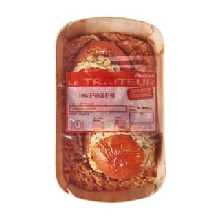 Auchan Le Traiteur Tomate Farcie et Riz, 1 Part - 450g