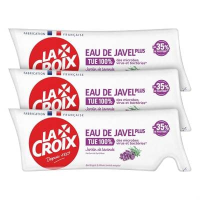 La Croix Eau de javel Jardin de Lavande, 3x250ml