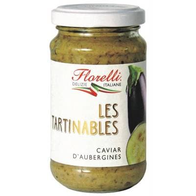 Florelli Caviar d'Aubergines - Tartinable, 190g
