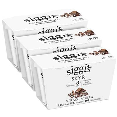 Siggi's Skyr Stracciatella, Lot de 3 - 2x140g