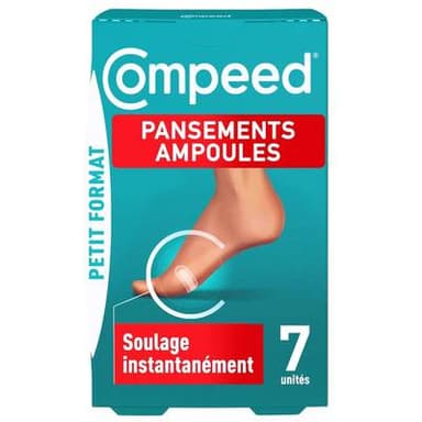 Compeed Pansements Ampoules Hydrocolloïde Petite Taille, 7  pansements