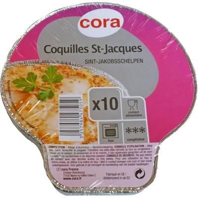 3257984475059 - Cora - Barquette coquille saint jacques Aluminium