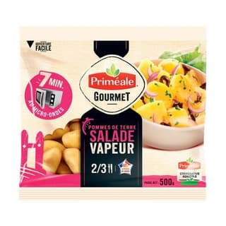 Priméale Pomme de Terre Salade Micro-Ondable, Sachet de 500 g