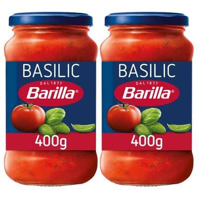 Barilla Sauce Tomates Basilic, Lot de 2x400g