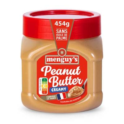 Menguy's Beurre de cacahuètes creamy, 454g