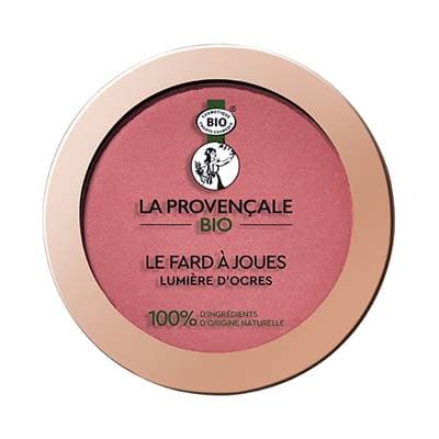La Provencale BIO Blush Poudre Compacte Teinte Rose Grès (01), 1 blush