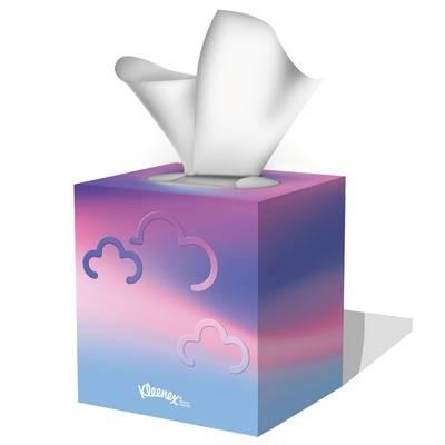 Kleenex - Mouchoirs en boîte décor Vintage modèle aléatoire
