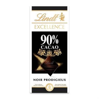 Lindt Chocolat Noir Excellence 90% Cacao, 100g