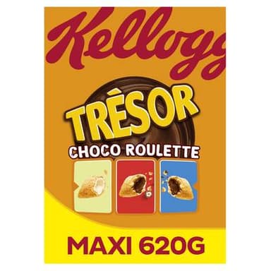 Kellogg's Céréales Trésor Choco-Roulette, 620g