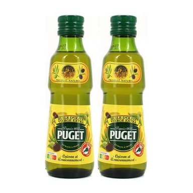 Puget Huile d'olive, Lot de 2x25cl