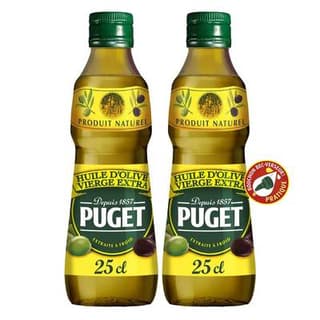 Puget Huile d'olive, Lot de 2x25cl