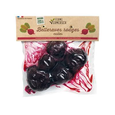 Ferme Vermersch Betteraves Rouges Cuites, 400g