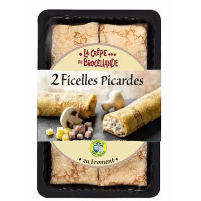 La Crêpe de Brocéliande Ficelles Picarde, 2x140g