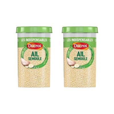 Ducros Ail Semoule, Lot de 2x140g