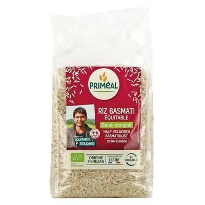 Priméal - Riz basmati 1/2 complet bio
