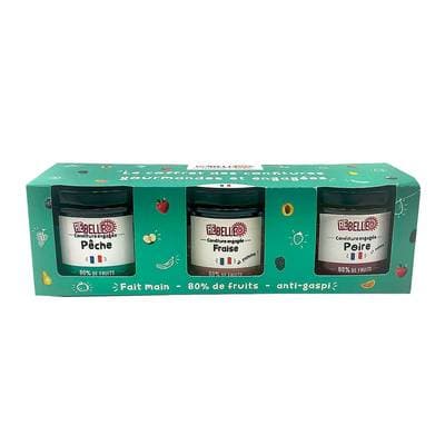 Confiture Re-Belle Coffret de 3 Confitures, 3x135g