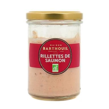 J.BARTHOUIL Rillettes de Saumon Bio, 150g