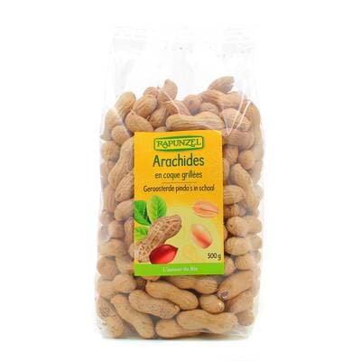 Rapunzel Cacahuètes bio en coque, 500g