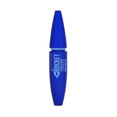 Gemey Maybelline Mascara Waterproof  Volum'Express The Rocket, Noir intense