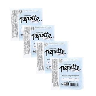 Pepette Chien Repas Frais, Poissons aux Petits Légumes, Lot de 4x100g
