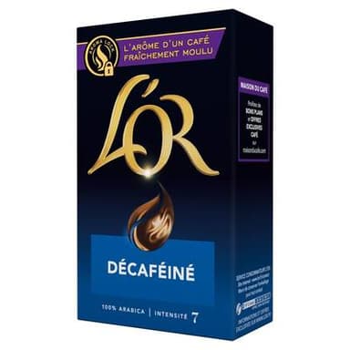 L'or Espresso Café Moulu Décaféiné, 250g