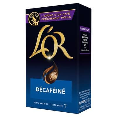 L'or Espresso Café Moulu Décaféiné, 250g