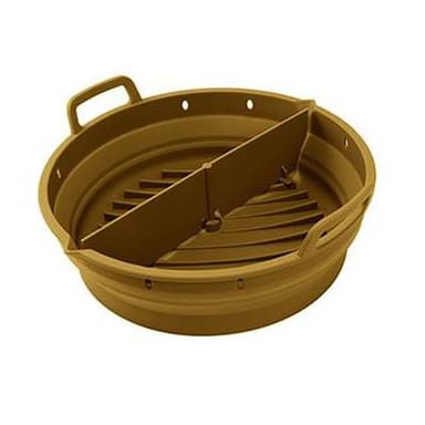 Point virgule Moule airfryer pliable en silicone Cumin, 15x15x9 cm