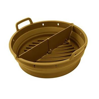 Point virgule Moule airfryer pliable en silicone Cumin, 15x15x9 cm