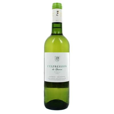 Côtes de Gascogne blanc IGP Expression du Gascon, 75cl