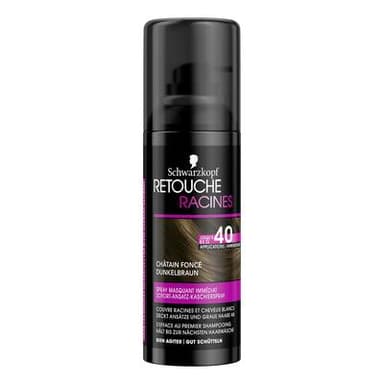 Schwarzkopf Coloration temporaire retouche racines châtain foncé, 120ml