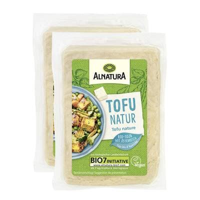 Alnatura Tofu nature bio, Lot de 2x200g