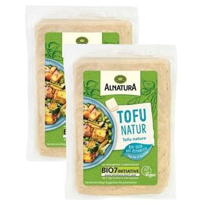 Alnatura Tofu nature bio, Lot de 2x200g