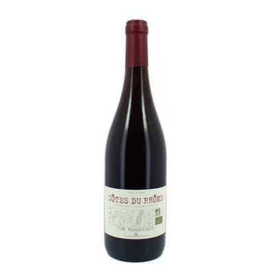 Côtes du Rhône rouge AOP Vignerons Ardéchois Bio, 75cl