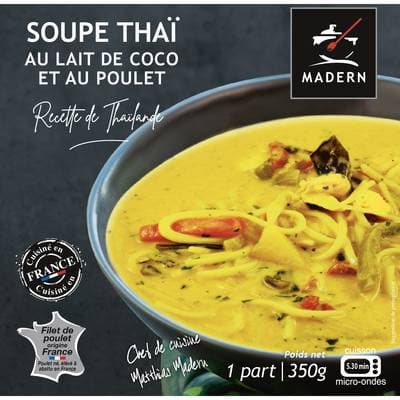 Madern Soupe Thai au lait de coco, 350g
